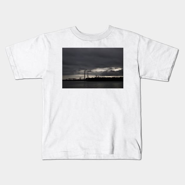 The Boiling Sky Kids T-Shirt by hextrovert